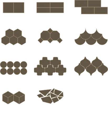 Ceramic patterns | Thornton Flooring